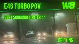 [POV] STREET DRIFTING WITH BMW E46 320i TURBO