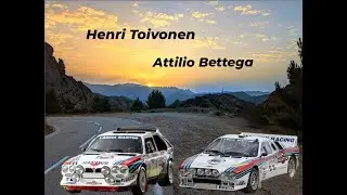 The End of Group B Rally - Henri Toivonen and Attilio Bettega Memorial Drive in Corsica