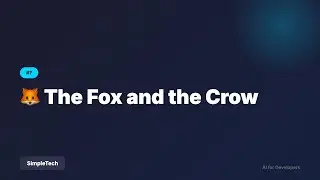 🦊 The Fox and the Crow | Kids Moral Story | Animated Fable
