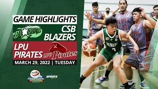 #NCAASeason97 GAME HIGHLIGHTS: CSB Blazers vs LPU Pirates | March 29, 2022
