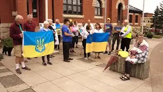 Kenora Supports Ukraine Flag Raising with Andy Scribilo | Rogers tv