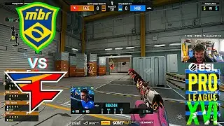 GAULES TRANSMITINDO MIBR VS FAZE - ESL PRO LEAGUE SEASON 16 (NUKE - MAPA 2 MD3)