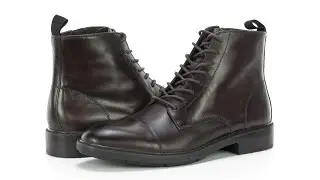 Vince Camuto Ferko Lace-Up Cap Toe Boot SKU: 9917134