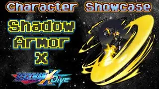 Mega Man X DiVE - Shadow Armor X - Character Showcase