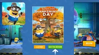 Minion rush Thanksminion Day NEW SPECIAL MISSION gameplay walkthrough  ios android