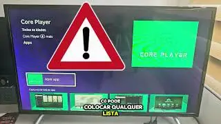 Novo app CORE PLAYER - IPTV 2025 - Como instalar na ROKu Samsung e LG