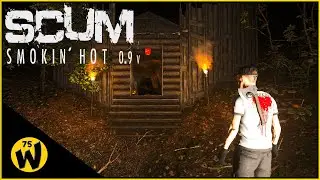 SCUM 0.9 -  CAVE BASE BUILD IN C3 - Single player