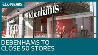 What will happen to the new Fosse Park Debenhams store as 50 closures are announced? | ITV News