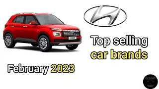 Top selling car brands in feb 2023 | Cars#98