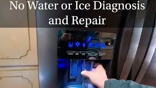 Вода и лед не работают на холодильнике Whirlpool