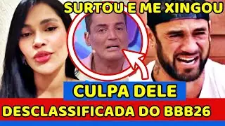 📛URGENTE! VAZA INFORMAÇÃO IMPORTANTE DO BBB26; FLAY É DESCLASSIFICADA, ACUSA LÉO DIAS e ele REBATE