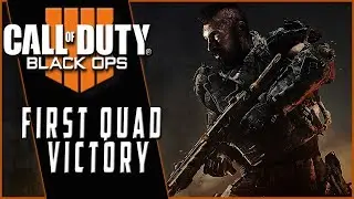 Call of Duty Blackout Victories #1 - First Quad Victory!
