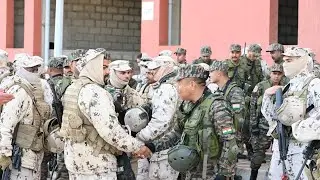 India 🇮🇳 🇰🇼UAE hold Exercise DESERT CYCLONE-II at Al-Hamra.