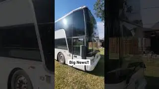 We are converting a double decker school bus into an RV!! #airbnb #architecture #bus #floorplan #rv