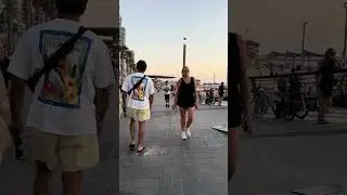 Sunset Walk on Tel Aviv Promenade 🌅 | Beautiful People, Beautiful Vibes