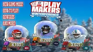 NFL 2K PLAYMAKERS - WINTERFERENCE Christmas Game Mode! 🎄🏈