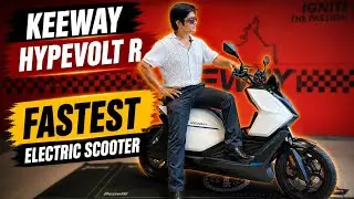Keeway Hypevolt R Review ⚡ Fastest Electric Scooter? | Top Speed, Range & Price |