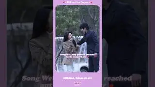 Zhao JinMai stumbled slightly, Song WeiLong caught her right away, so sweet 😍❤️ | CDrama #drama