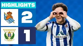 REAL SOCIEDAD B 2 - 1 CD LEGANÉS | RESUMEN LALIGA HYPERMOTION