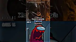 Xenomorph Vs Impostor | Alien Vs Among us