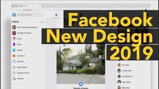 New design for Facebook | Facebook new update - F8 | Facebook dark mode