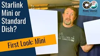 Starlink Mini или Starlink Standard (Gen 3) для использования в автодоме? Видеосравнение первого взгляда!