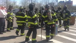 FDNY on scene of a smoking manhole