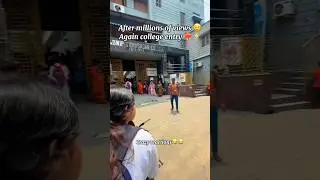 After millions of views 😉✌🏻 again college entry with lady don ❤️&zwj;🔥⚡️crazy public reactions