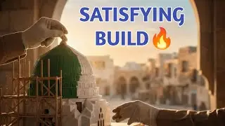 Amazing Wood Art of Madina Sharif 🕌 | Step by Step Making