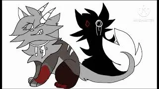 shadow glitch speedpaint the rest got cut off due to the app