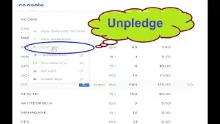 How to Unpledge shares in zerodha | How to cancel Unpledge request in zerodha