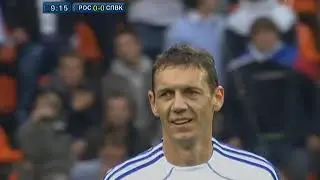 2012 UEFA Euro (Qualifier) - Russia vs Slovakia. Full Match (Part 1 of 3).