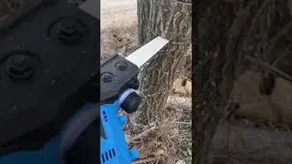 DC 21V 7 Inch Cordless Electric Chain Saw Wood Mini Cutter#chainsaw