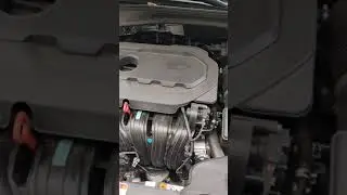 Звук работы на дилерском масле Kia Optima JF 2.4