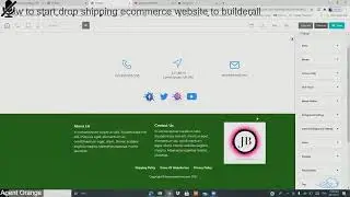 How to start drop shipping ecommerce website to builderall
