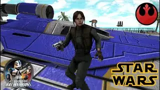 Star Wars Battlefront II (2005) Mod Map - Scarif: Beach - Rebel Side