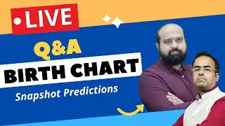 Live Birth Chart Analysis - One Question only | Horoscope Analysis