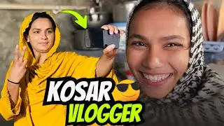 Kausar created a Vlog today without me🤔 very nice, my dear wife😍