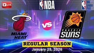 HEAT vs SUNS | FULL NBA 2K26 GAMEPLAY | Bam Adebayo vs Jalen Green | Jan 25, 2026