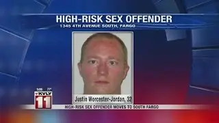 High-risk sex offender moves to south Fargo