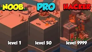 NOOB vs PRO vs HACKER - Idle Digging Tycoon Part 5