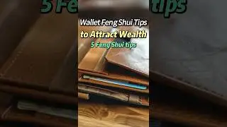 Wallet Feng Shui Tips to Attract Wealth. #fengshui #fengshuitips #wallet #foryourpage #fypyoutube