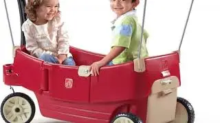 🏖️ The Best Stroller Substitute? Step2 All Around Canopy Wagon Review 🥤