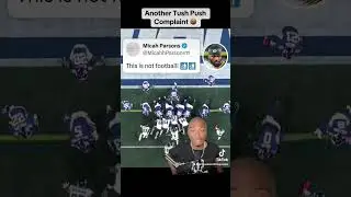 Another Tush Push Complaint! #fyp #shorts #greenscreen #trending #nfl