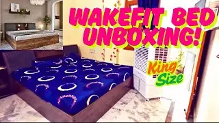 Wakefit Orion King Bed (78x72) Unboxing & Assembly | Stylish Storage Bed!
