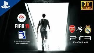 FIFA 11 (Арсенал против Реал Мадрид) — PS3 [HD] Геймплей