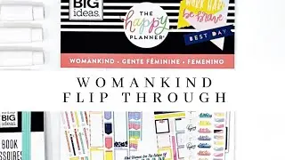 Womankind Sticker Book Flip Through