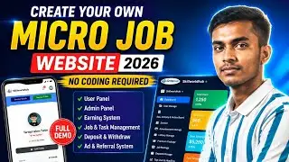 Build Your Own Micro Job Website | No Coding Required | Micro Job PHP Script Pro Max 2026