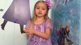 SOFIA THE FIRST costume for dress up reviewed by The Little Grimmette