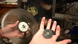 Prevue Quiet Wheel: How to Attach Through Bars of a Cage